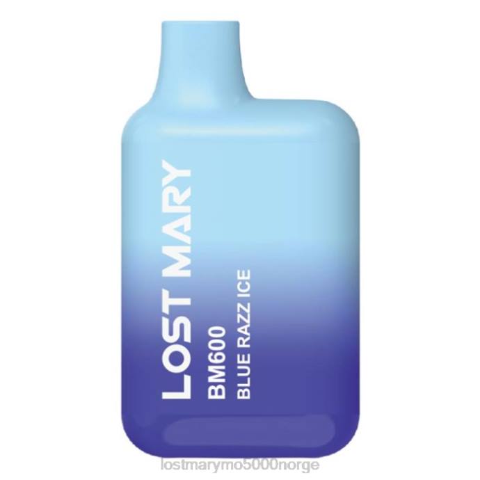blå razz is - LOST MARY Oslo - F2H2B140 LOST MARY BM600 engangs vape