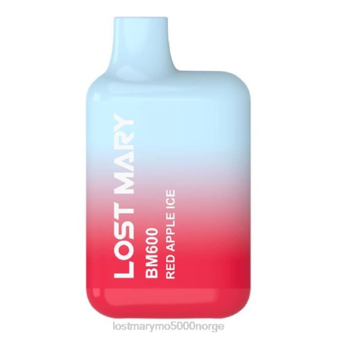 rød epleis - LOST MARY store - F2H2B151 LOST MARY BM600 engangs vape
