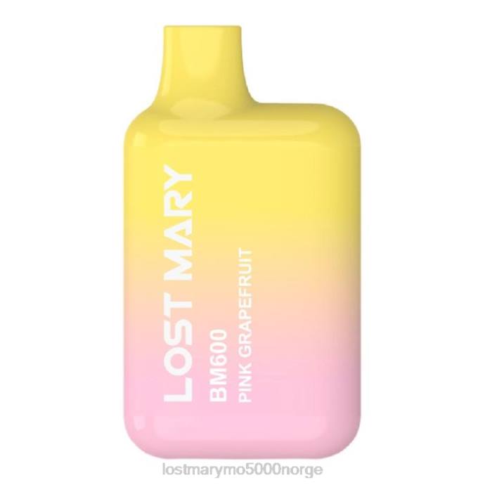 rosa grapefrukt - LOST MARY review - F2H2B154 LOST MARY BM600 engangs vape