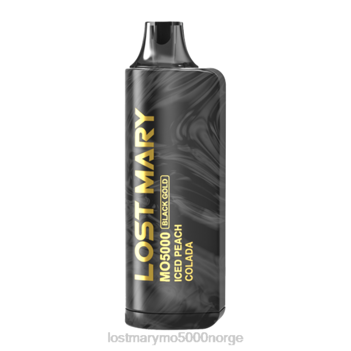 iset fersken colada - LOST MARY vape review - F2H2B95 LOST MARY MO5000 sort gull utgave