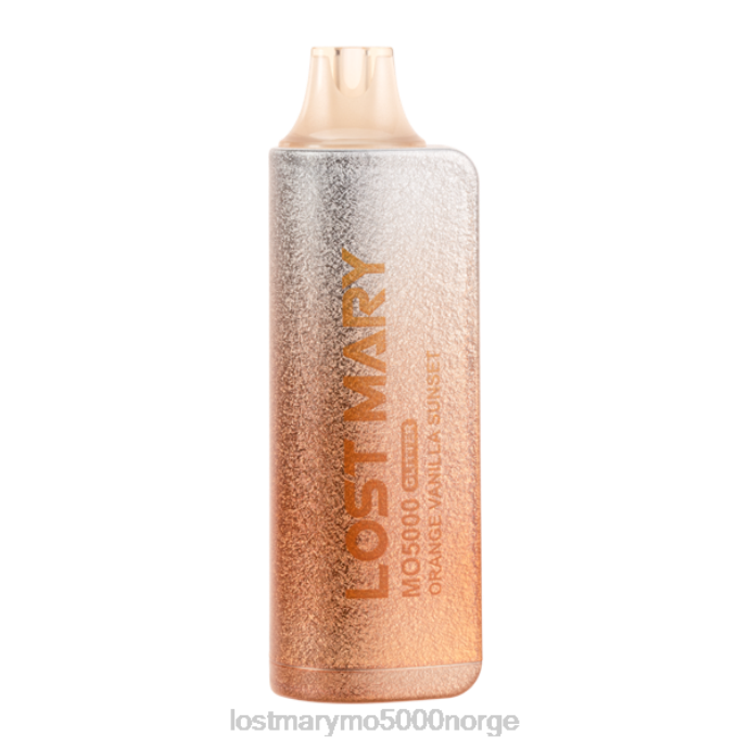 oransje vanilje solnedgang - LOST MARY review - F2H2B124 LOST MARY MO5000 glitter utgave