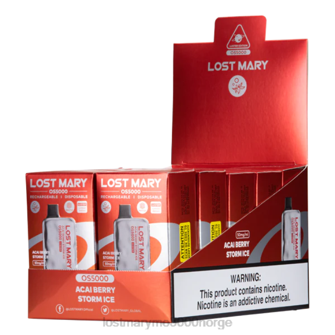 acai bær storm is - LOST MARY store - F2H2B1 LOST MARY OS5000 glans