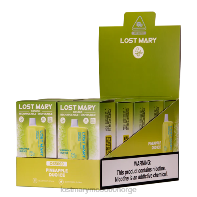 ananas duo is - LOST MARY vape pris - F2H2B56 LOST MARY OS5000