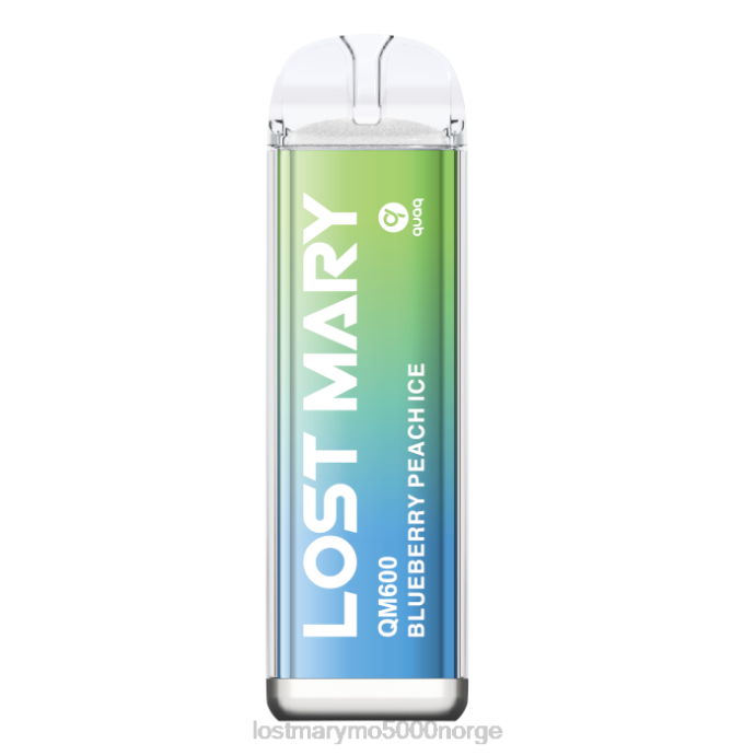 blåbær fersken is - LOST MARY store - F2H2B161 LOST MARY QM600 engangs vape