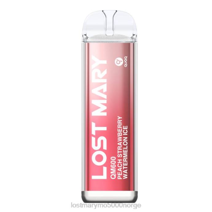 fersken jordbær vannmelon - LOST MARY vape pris - F2H2B166 LOST MARY QM600 engangs vape