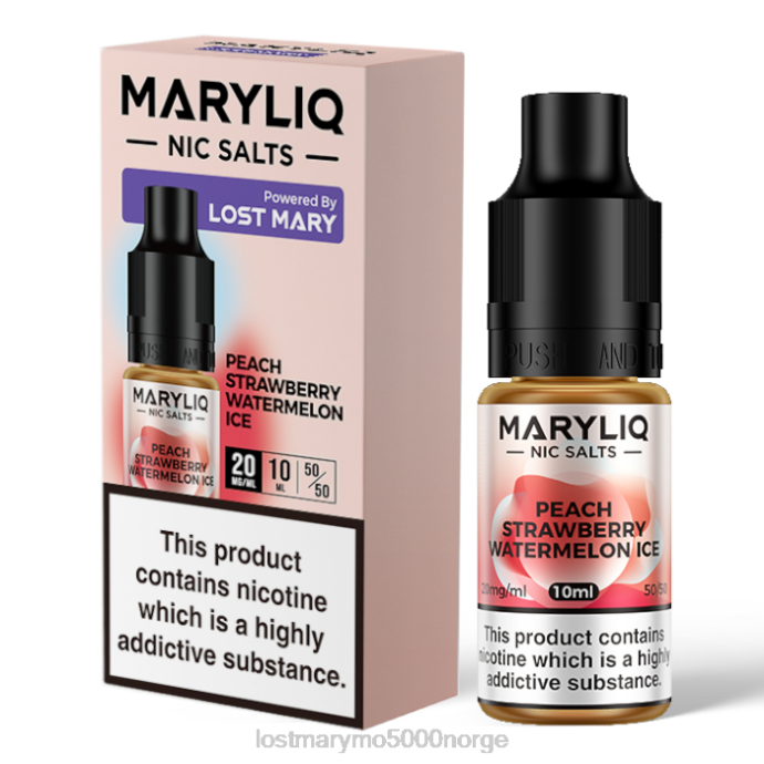 fersken - LOST MARY Norge - F2H2B213 LOST MARY MARYLIQ nic salter - 10 ml