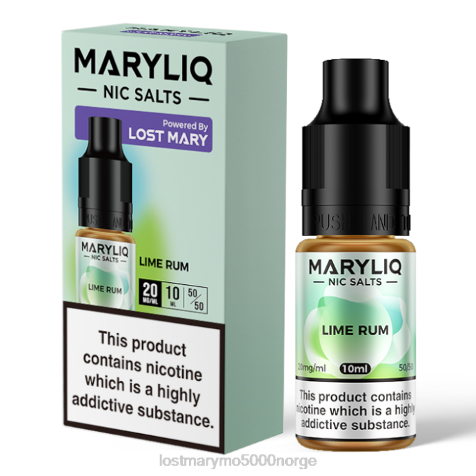lime - LOST MARY pris - F2H2B212 LOST MARY MARYLIQ nic salter - 10 ml