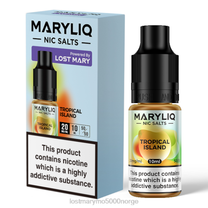 tropisk - LOST MARY vape nikotin - F2H2B218 LOST MARY MARYLIQ nic salter - 10 ml