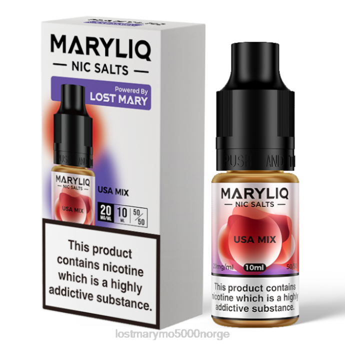 usa blanding - LOST MARY flavours - F2H2B219 LOST MARY MARYLIQ nic salter - 10 ml