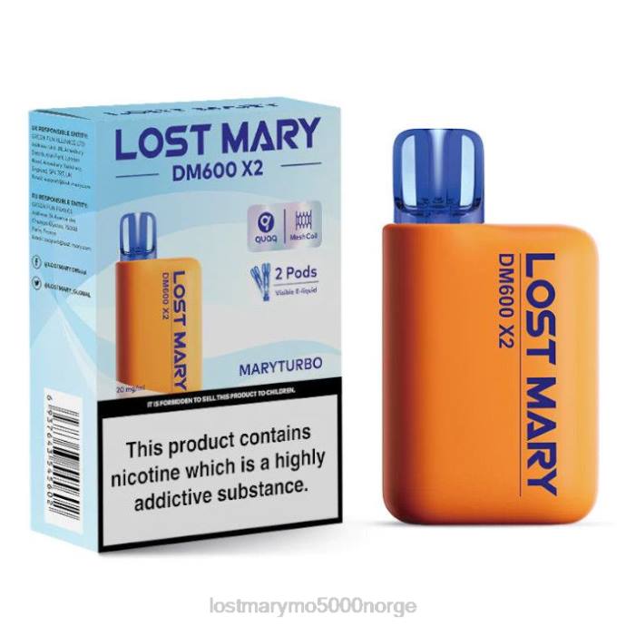 maryturbo - LOST MARY vape review - F2H2B195 LOST MARY DM600 x2 engangsvape
