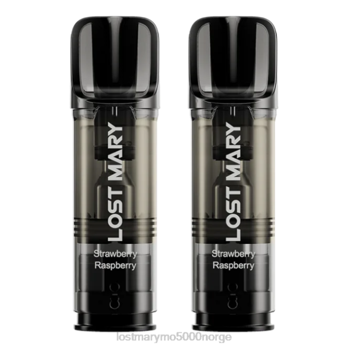 jordbær bringebær - LOST MARY vape nikotin - F2H2B178 LOST MARY Tappo forhåndsfylte pods - 20mg - 2pk